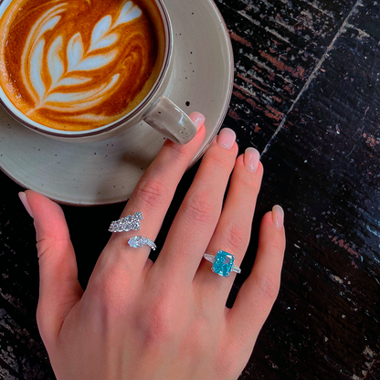 Radiant Blues Ring