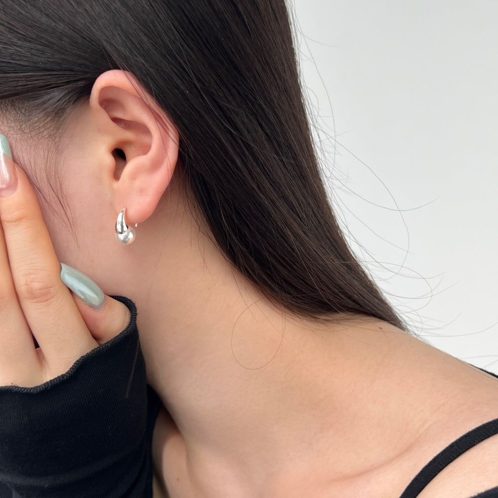 Pearl Coral Earrings