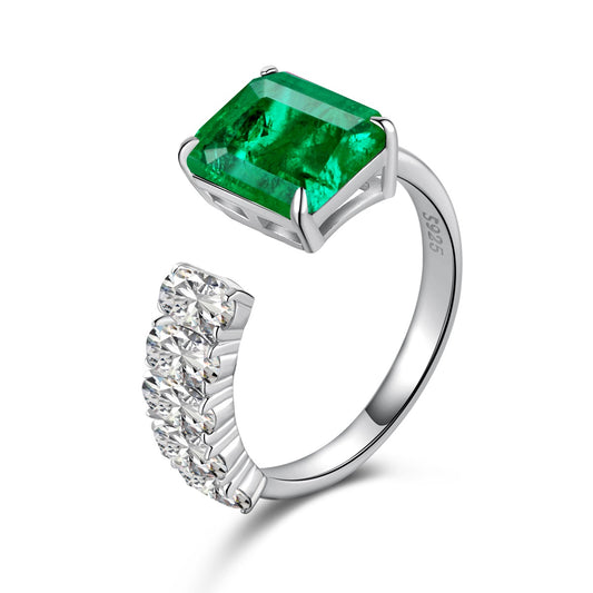 Emerald Cut Grace Ring