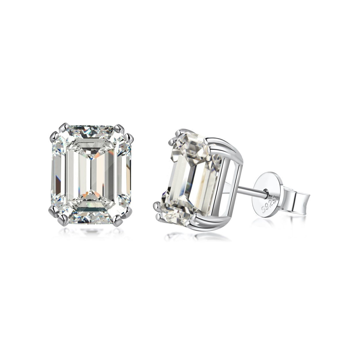 Lumo Cushion Cut Studs