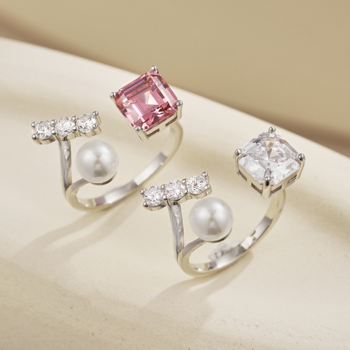 Orion Pink Open Ring